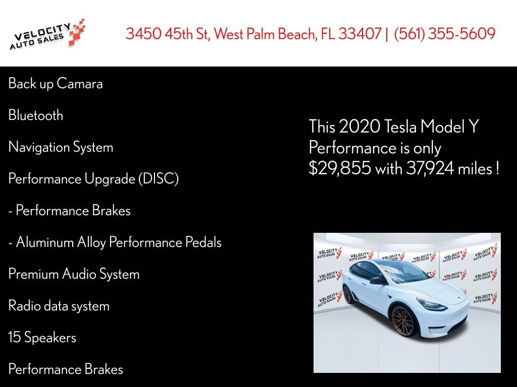 Used 2020 Tesla Model Y Performance AWD/4WD image 26