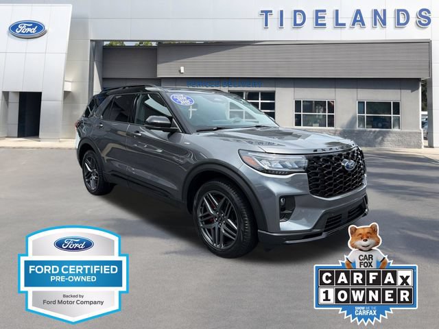 Certified 2025 Ford Explorer ST-Line w/ Premium Package AWD/4WD image 1