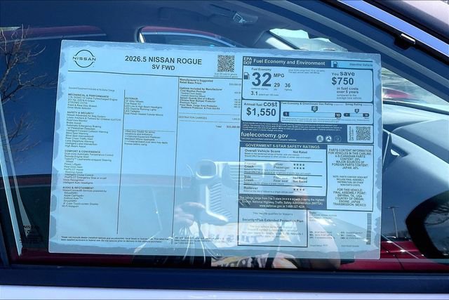 New 2026 Nissan Rogue SV w/ Cold Weather Package image 11