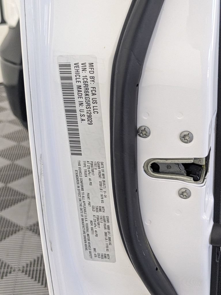 Used 2024 RAM 1500 Tradesman RWD image 37
