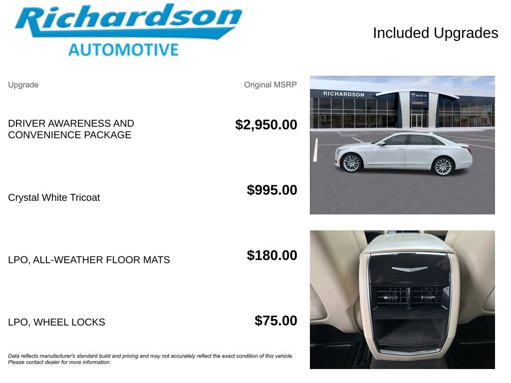 Used 2017 Cadillac CT6 3.6 AWD image 6