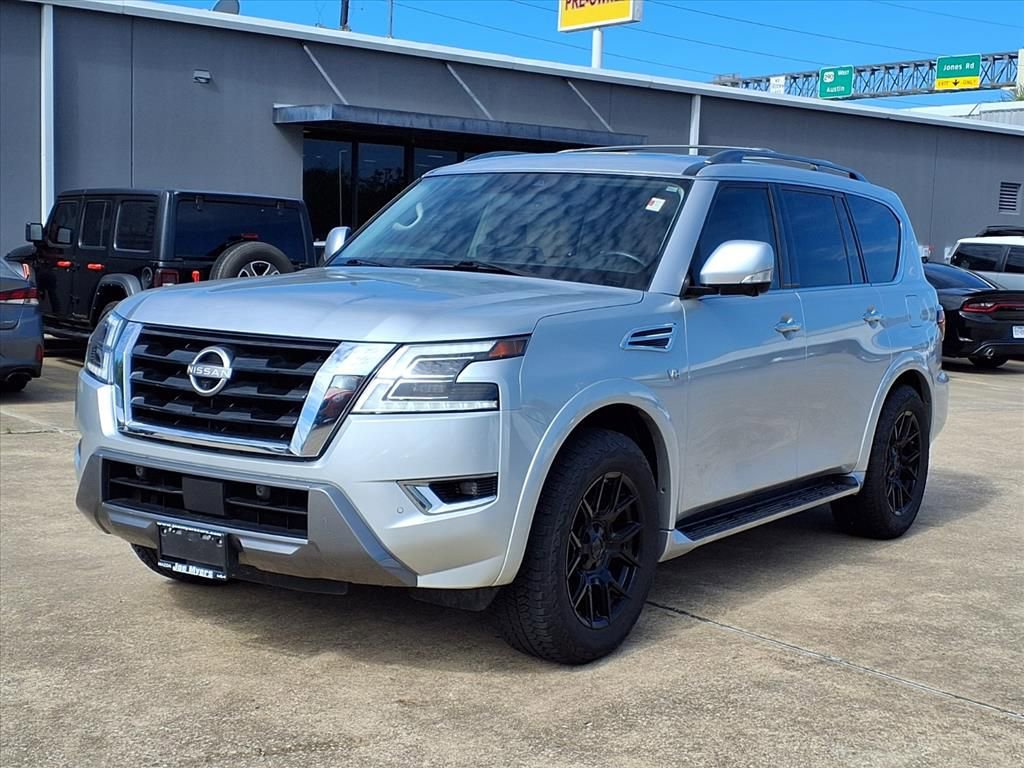 Used 2022 Nissan Armada SL w/ Captain's Chairs Package RWD image 3