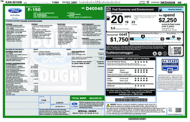 Certified 2022 Ford F150 XLT w/ Equipment Group 302A High AWD/4WD image 5