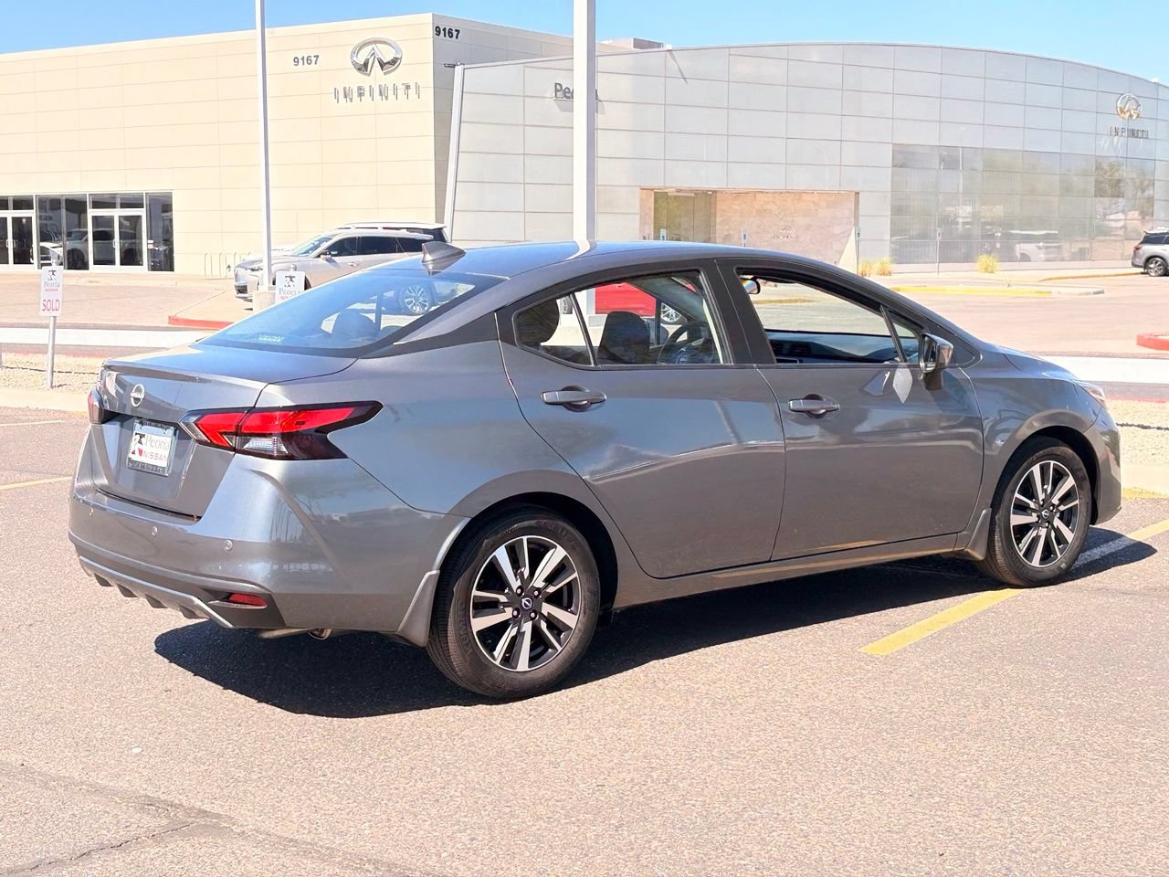 Certified 2025 Nissan Versa SV w/ Trunk Package FWD image 8
