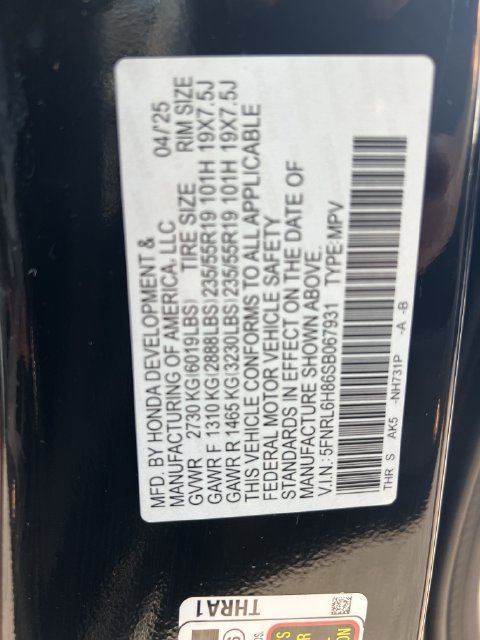 Used 2025 Honda Odyssey Touring image 39
