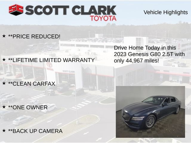 Used 2023 Genesis G80 2.5T image 12
