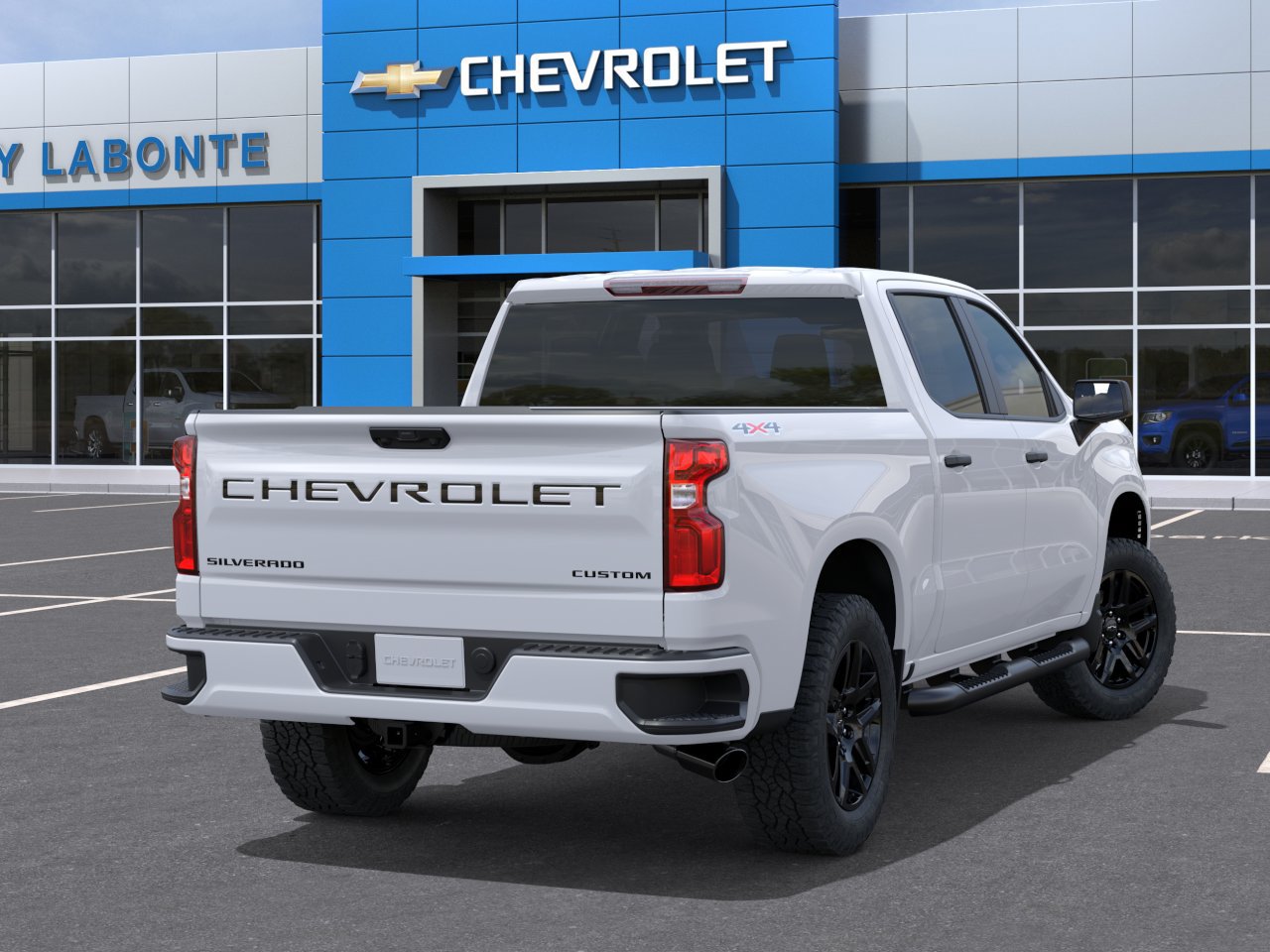 New 2026 Chevrolet Silverado 1500 Custom w/ Turbomax Blackout Package AWD/4WD image 6