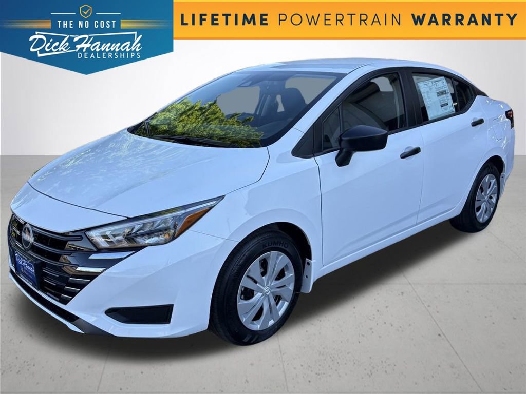 New 2025 Nissan Versa S w/ Trunk Package