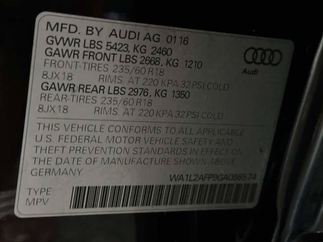 Used 2016 Audi Q5 2.0T Premium Plus w/ Technology Package AWD/4WD image 30