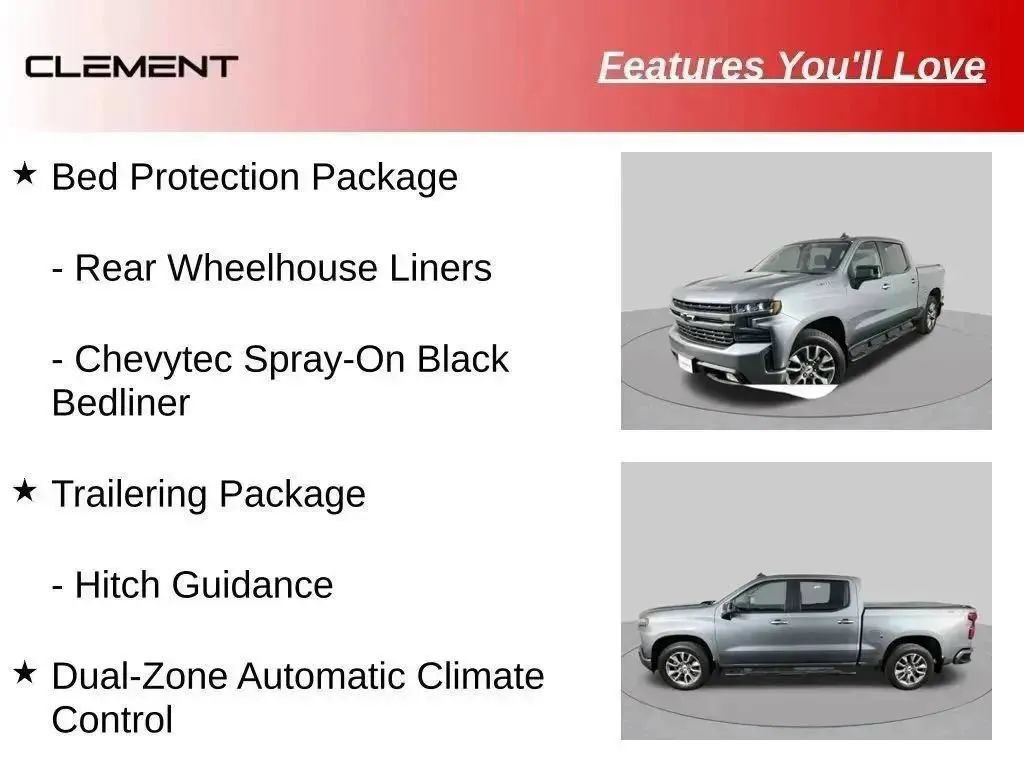 Used 2021 Chevrolet Silverado 1500 RST w/ Bed Protection Package AWD/4WD image 83