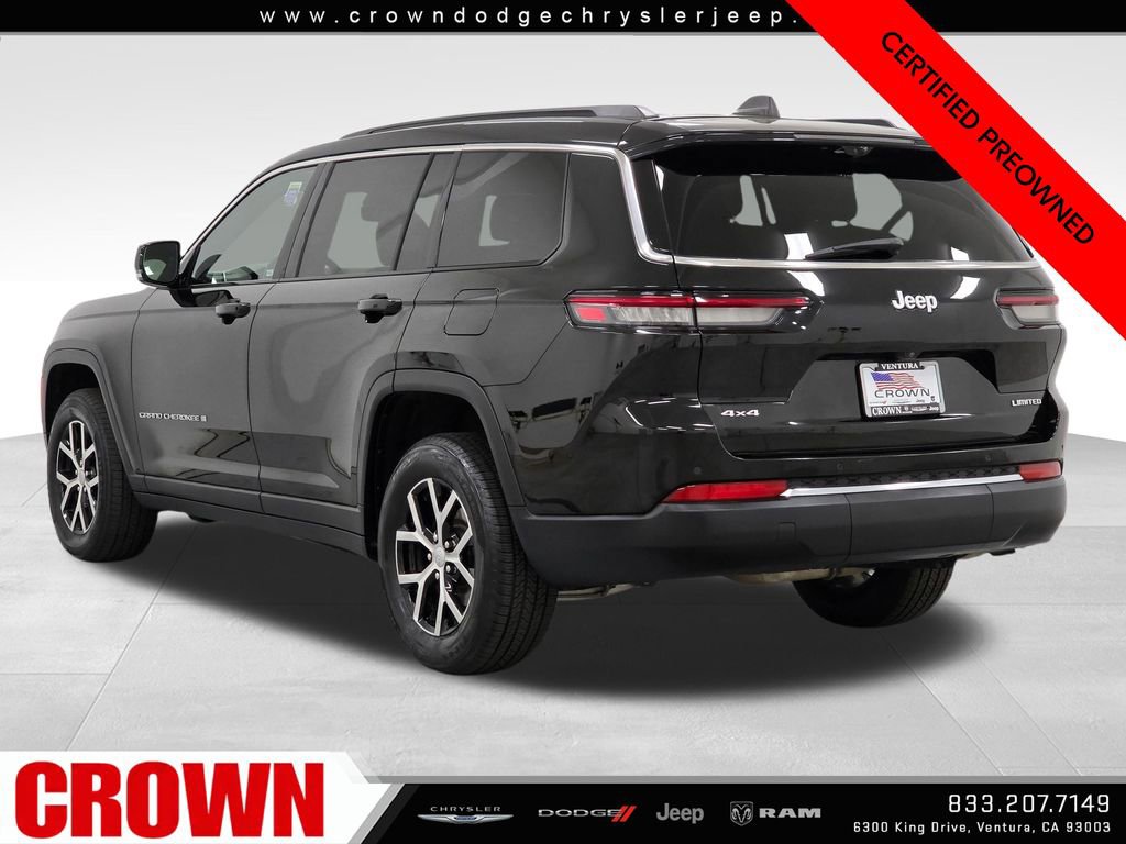 Certified 2024 Jeep Grand Cherokee L Limited w/ Luxury Tech Group II AWD/4WD image 5