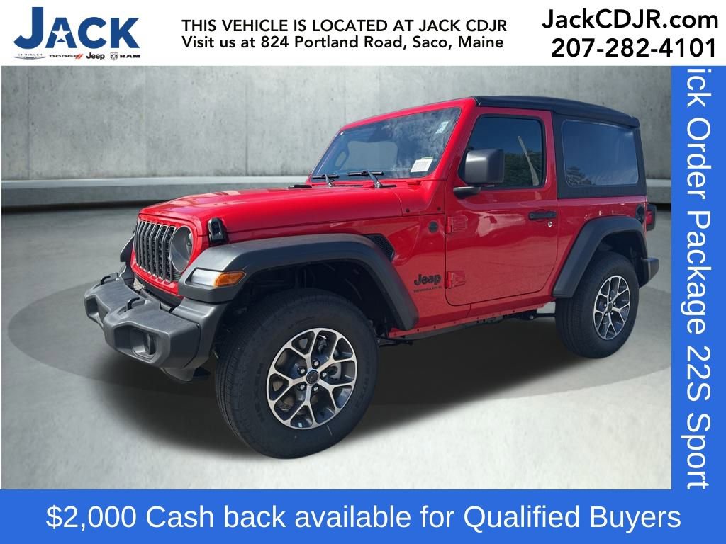 New 2025 Jeep Wrangler Sport