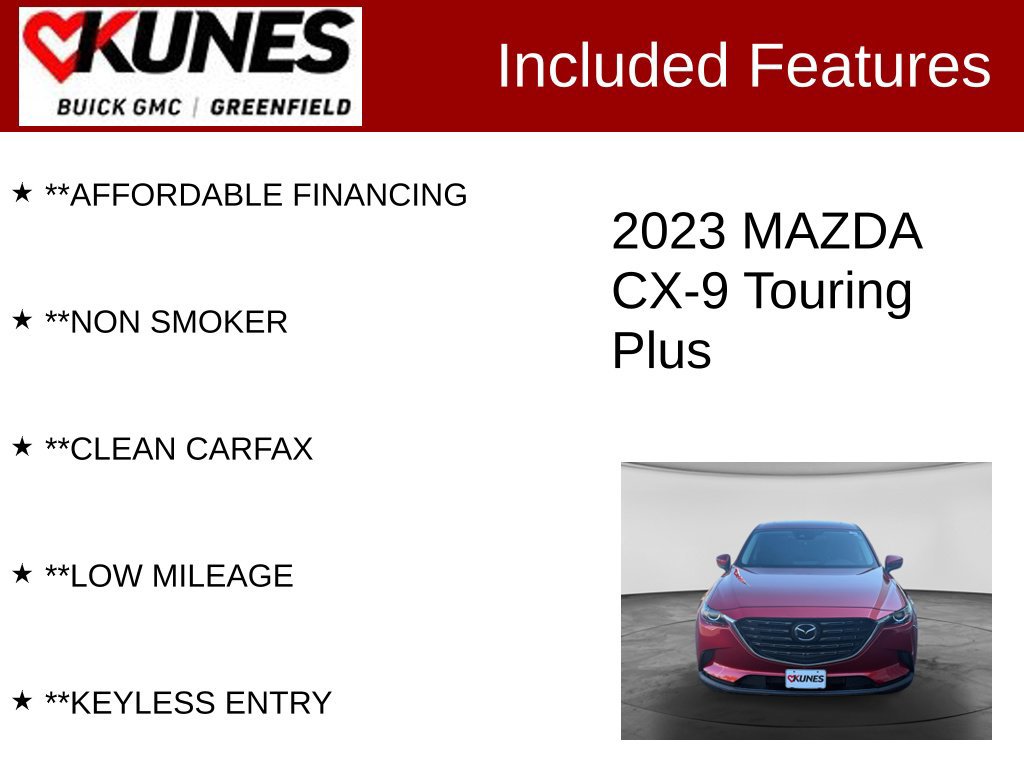 Used 2023 MAZDA CX-9 Touring Plus AWD/4WD image 3