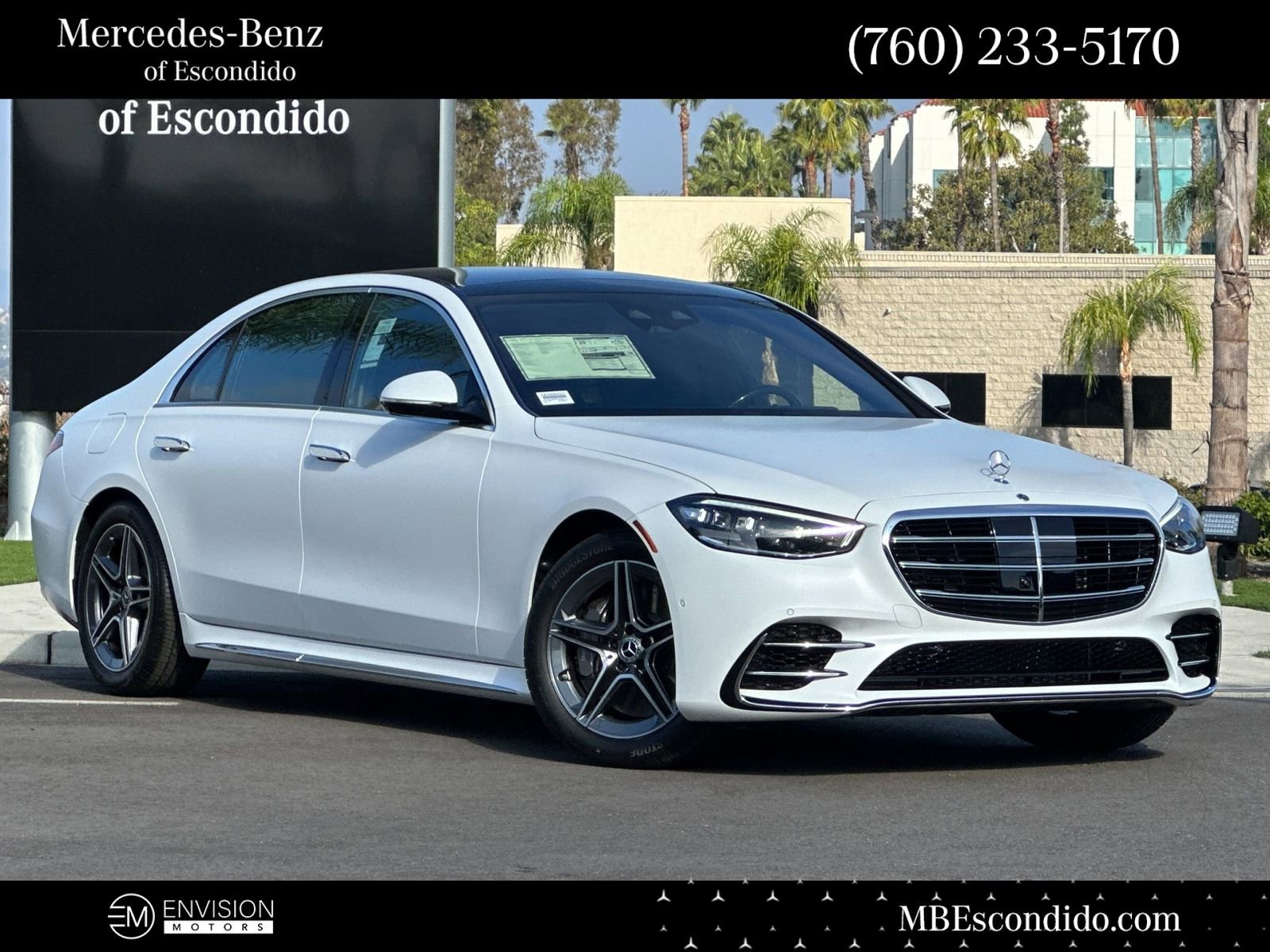 New 2026 Mercedes-Benz S 580 4MATIC Sedan image 1