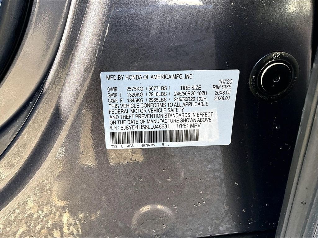 Used 2020 Acura MDX SH-AWD w/ Technology Package image 29