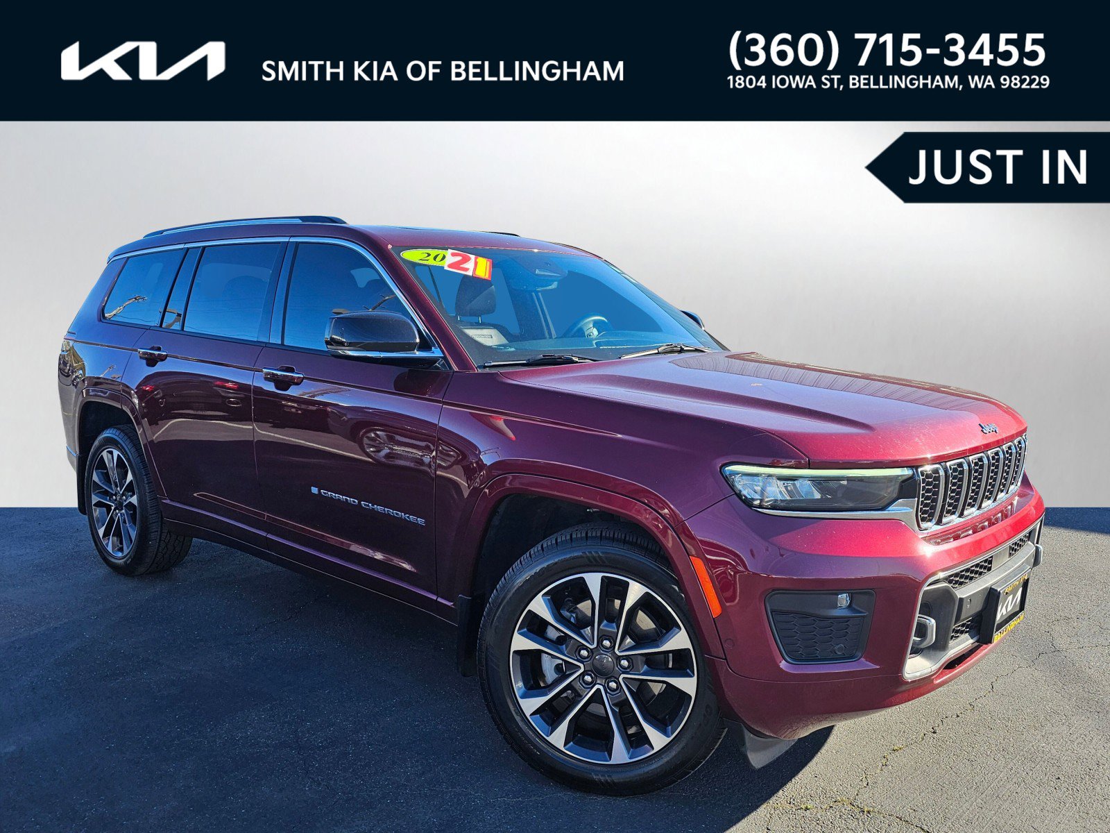 Used 2021 Jeep Grand Cherokee L Overland w/ MOPAR Finishing Package image 1