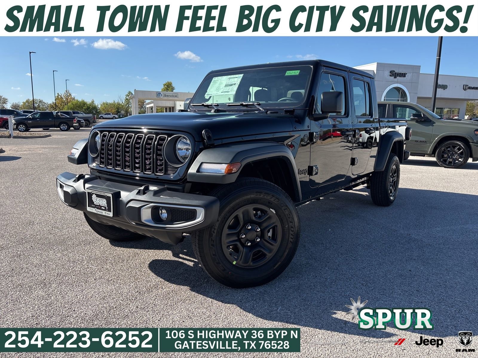 New 2026 Jeep Gladiator Sport