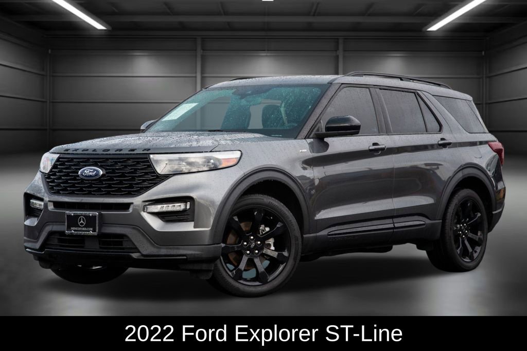 Used 2022 Ford Explorer ST-Line w/ Class IV Trailer Tow Package image 1