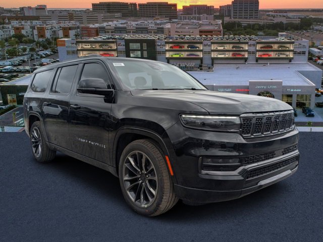 New 2025 Jeep Grand Wagoneer L Series II Obsidian w/ Quick Order Packagew 28T