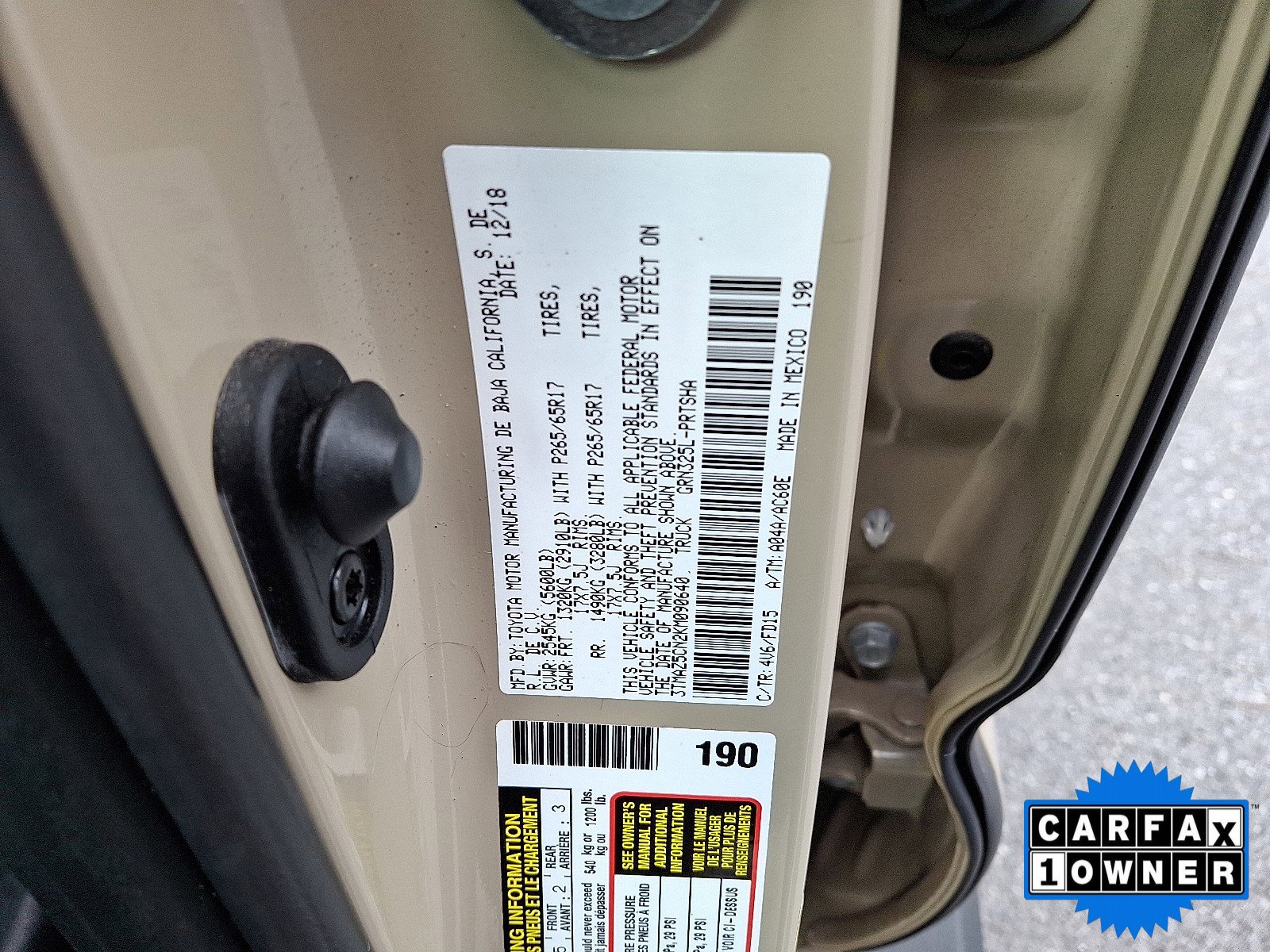 Used 2019 Toyota Tacoma TRD Sport image 49