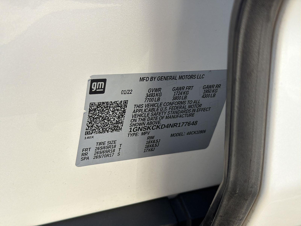 Used 2022 Chevrolet Suburban LT w/ Luxury Package AWD/4WD image 34