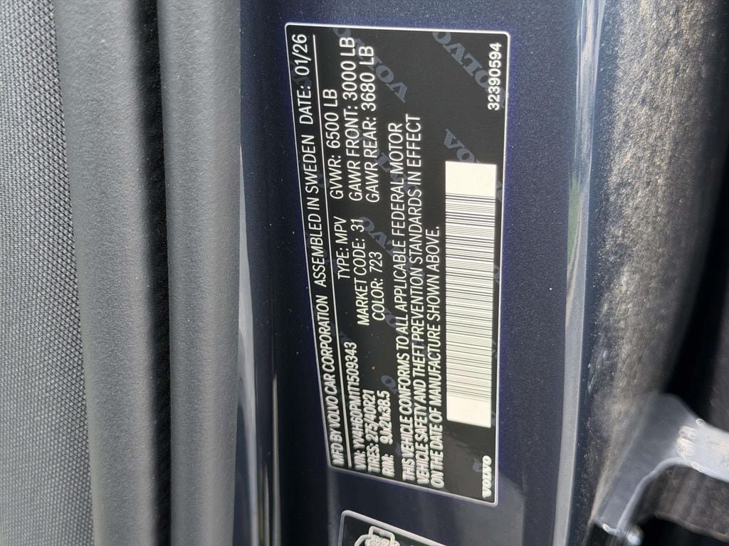 New 2026 Volvo XC90 T8 Ultra w/ Protection Package Premier AWD/4WD image 25