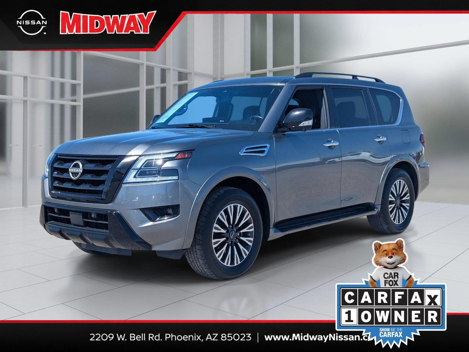 Certified 2023 Nissan Armada SL w/ Midnight Edition Package