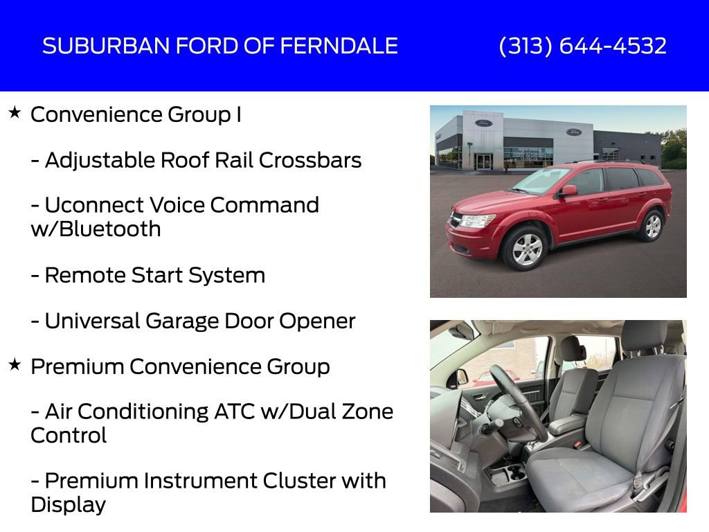 Used 2010 Dodge Journey SXT w/ Premium Convenience Group image 8