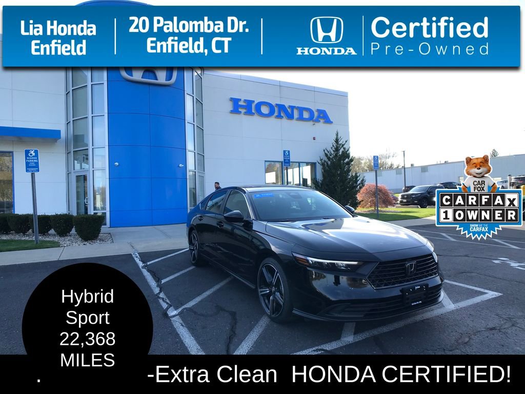 Certified 2024 Honda Accord Sport