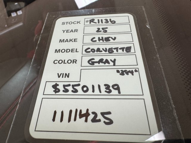 Used 2025 Chevrolet Corvette E-Ray w/ ZER Performance Package image 31