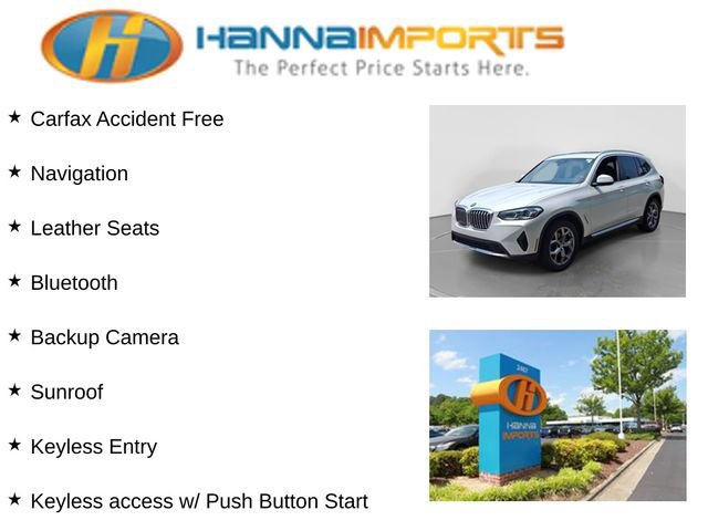 Used 2022 BMW X3 xDrive30i w/ Premium Package 2 AWD/4WD image 8