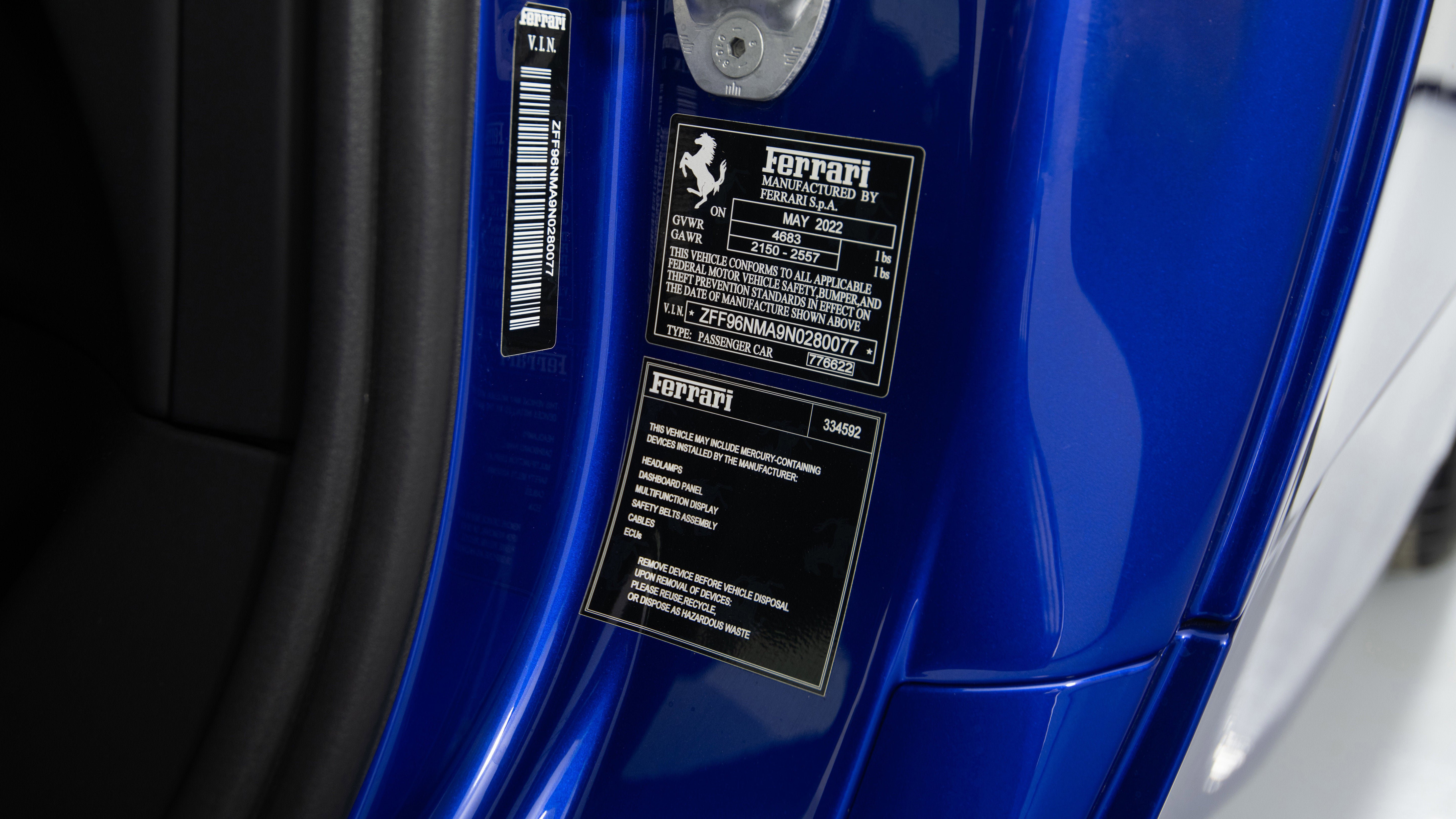 Certified 2022 Ferrari SF90 Spider AWD/4WD image 49