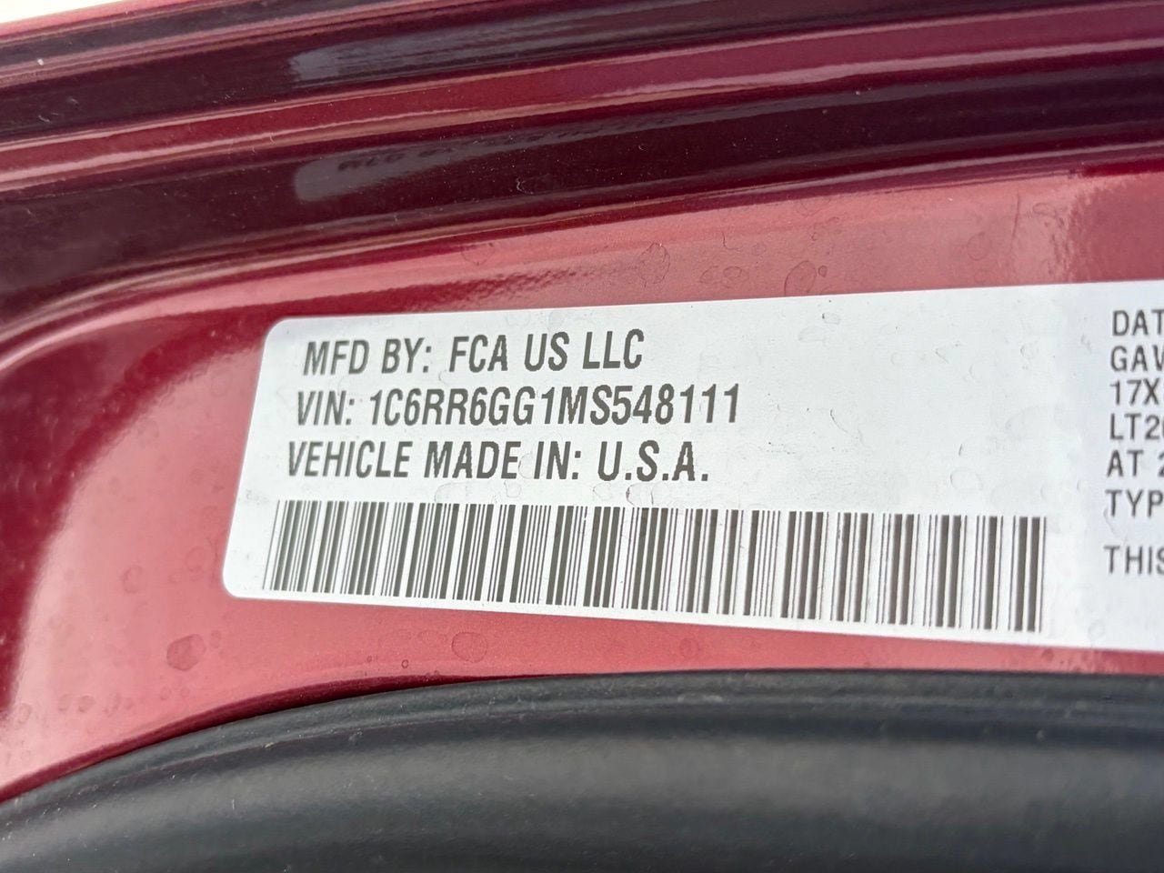 Used 2021 RAM 1500 Warlock w/ Electronics Group RWD image 14