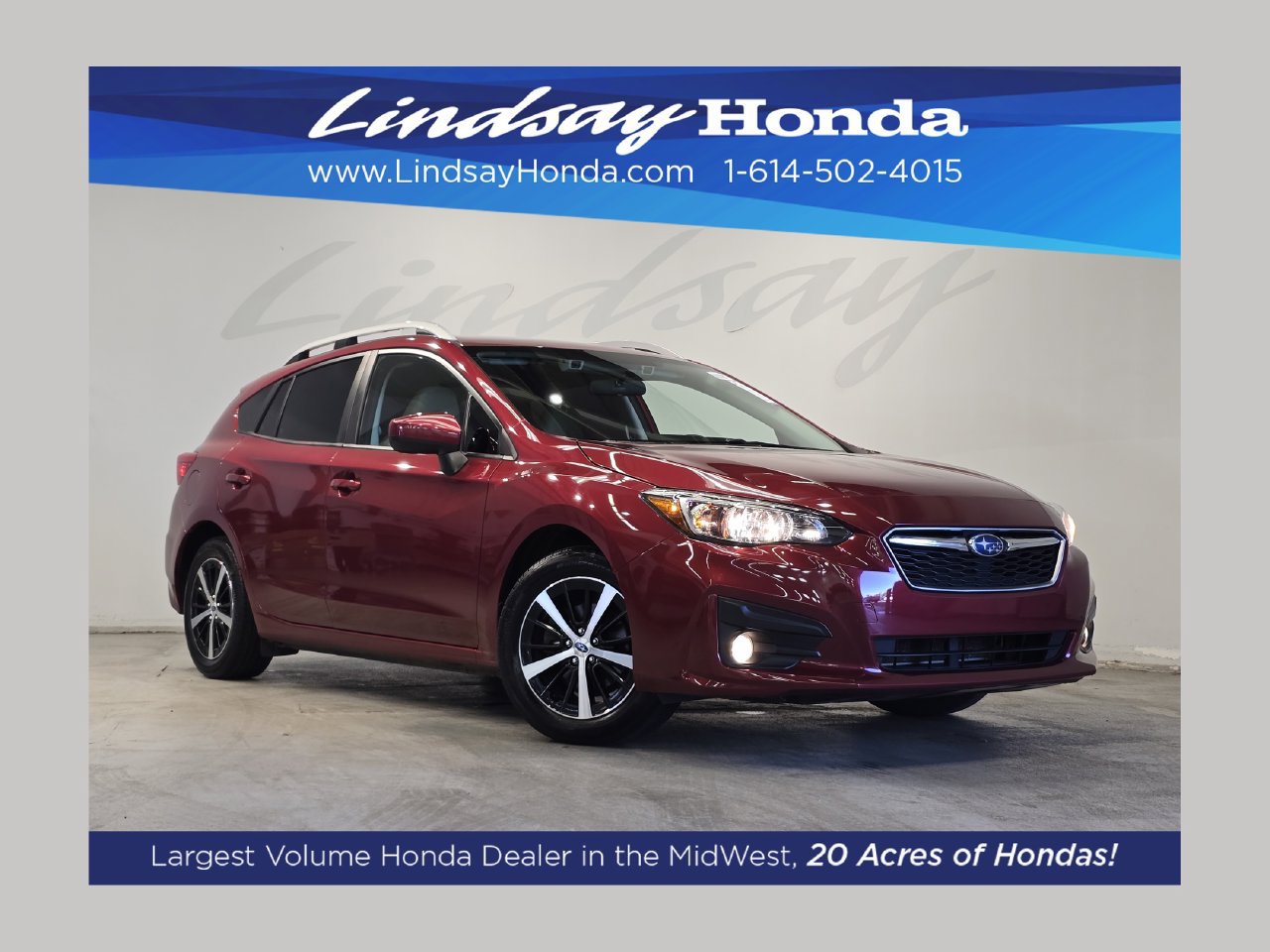 Used 2019 Subaru Impreza 2.0i Premium w/ Eyesight & BSD/Rcta & SRF