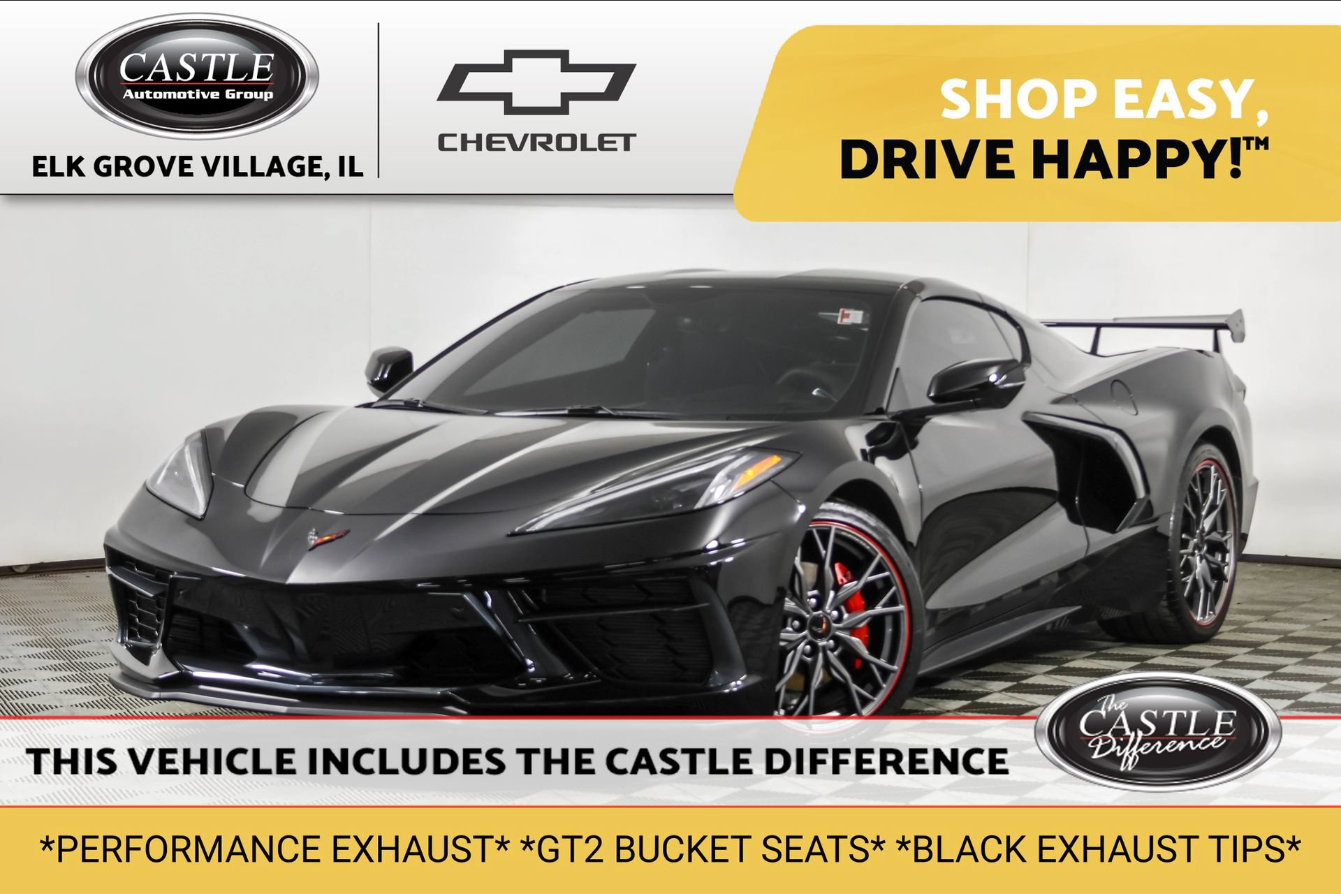 Used 2023 Chevrolet Corvette Stingray Preferred Cpe w/ Battery Protection Package