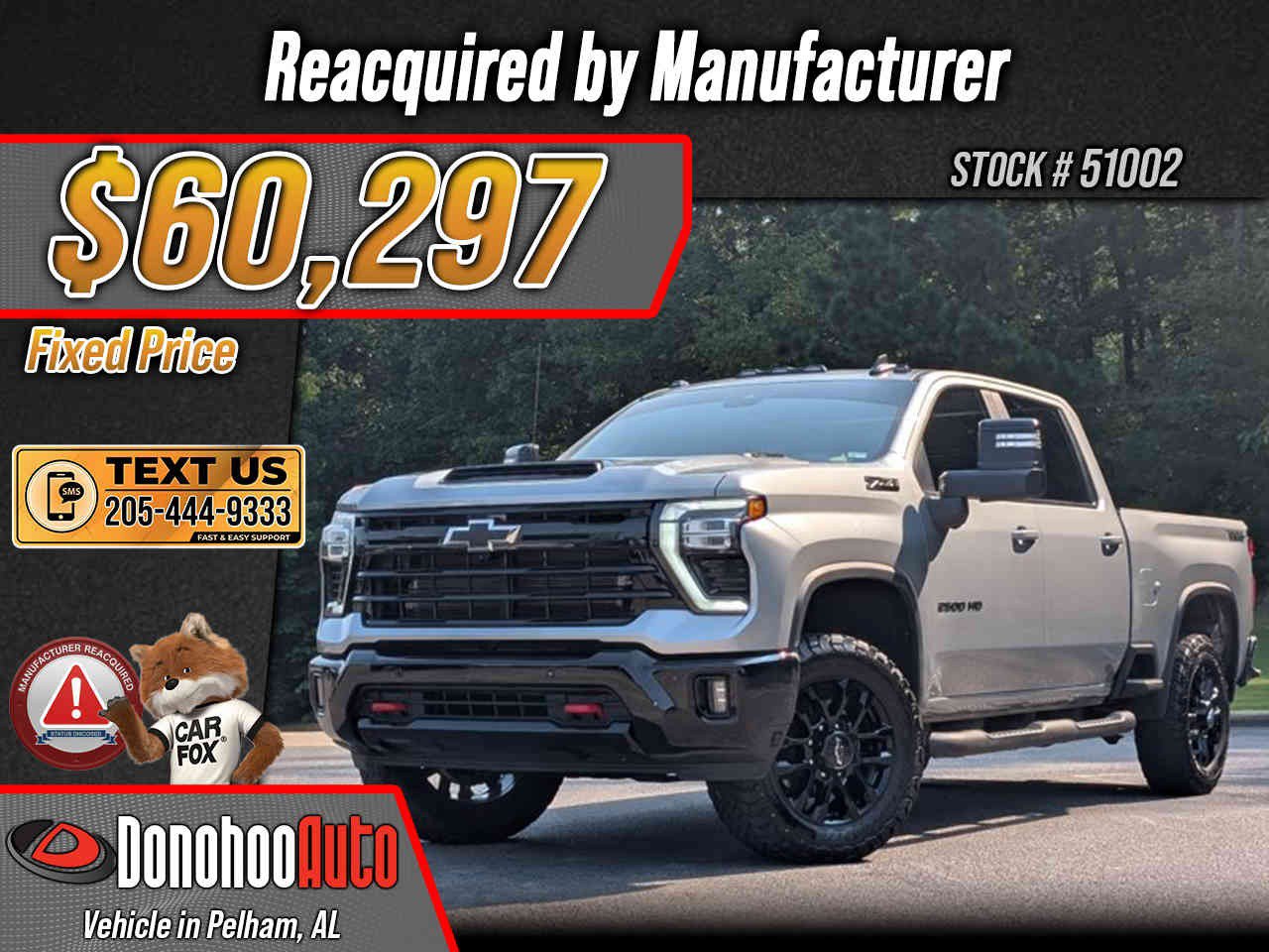 Used 2025 Chevrolet Silverado 2500 LT w/ Trail Boss Package AWD/4WD image 1
