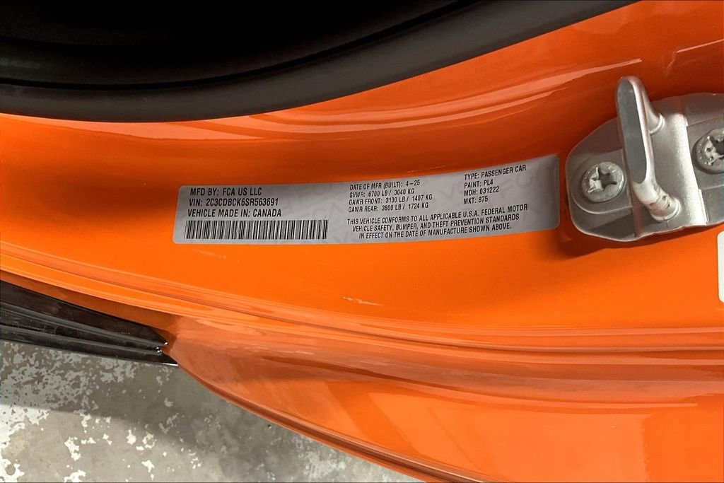 New 2025 Dodge Charger R/T w/ Quick Order Package 25M R/T image 19