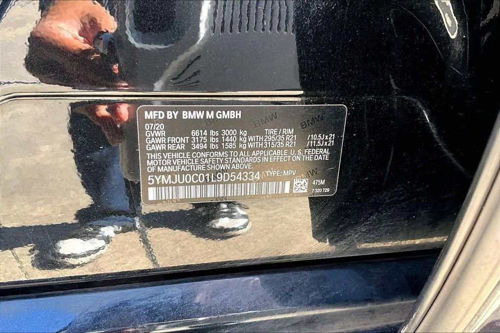 Used 2020 BMW X5 M w/ Executive Package image 34