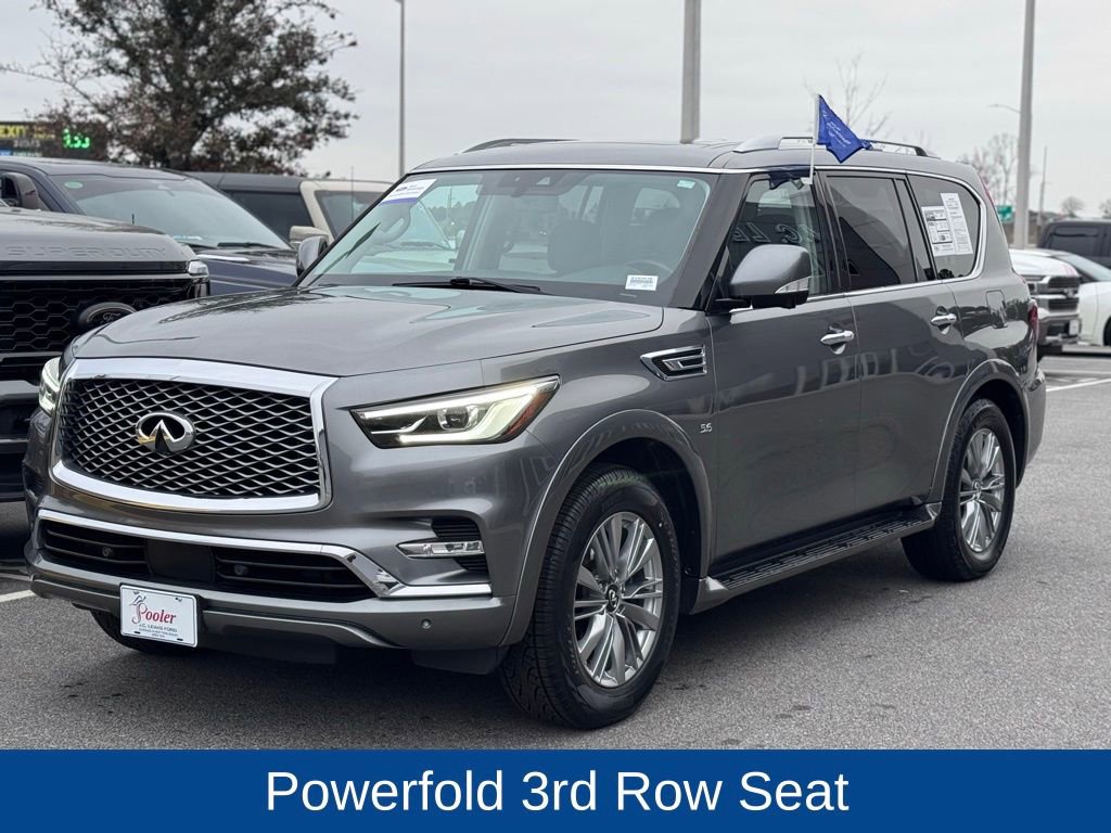 Used 2020 INFINITI QX80 Luxe w/ Proassist Package video 3
