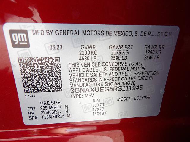 Certified 2024 Chevrolet Equinox LT AWD/4WD image 11