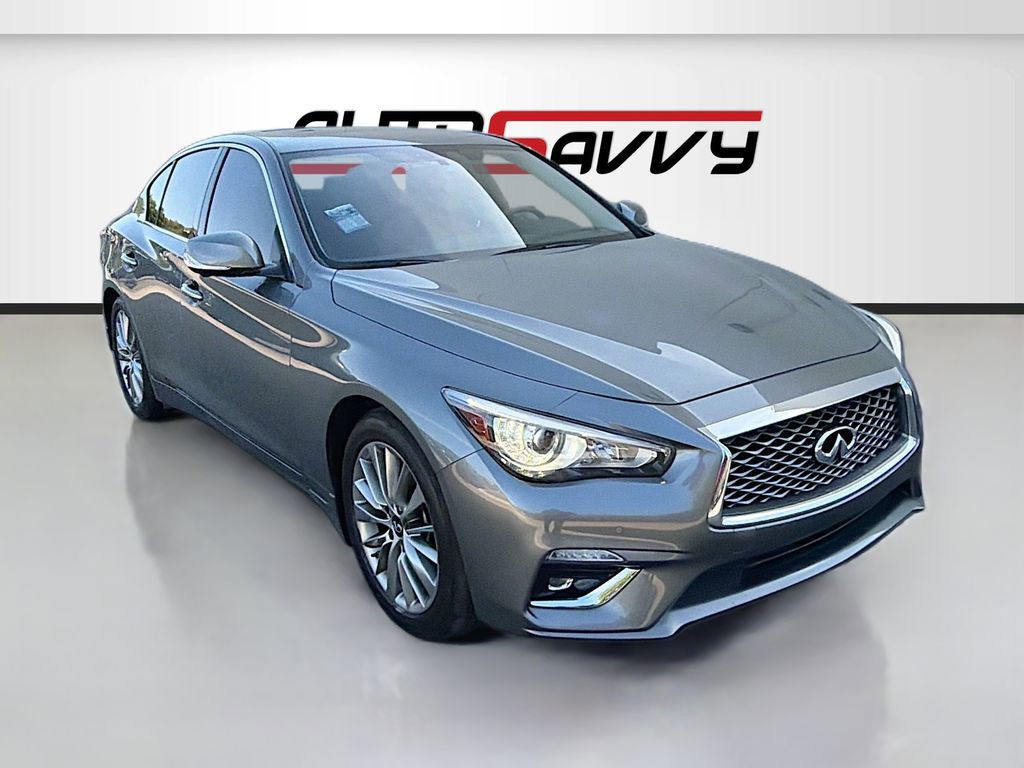 Used 2023 INFINITI Q50 Luxe w/ Cargo Package