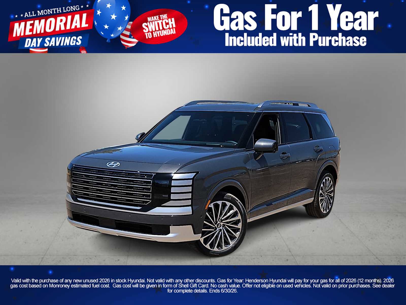 New 2026 Hyundai Palisade Calligraphy AWD/4WD image 1