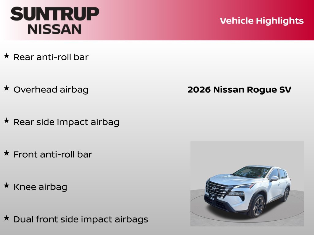 Certified 2026 Nissan Rogue SV AWD/4WD image 38