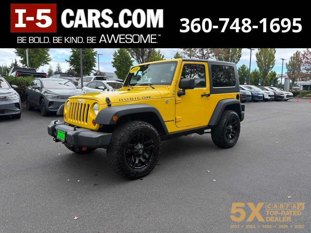 Used 2008 Jeep Wrangler Rubicon w/ PWR Convenience Group