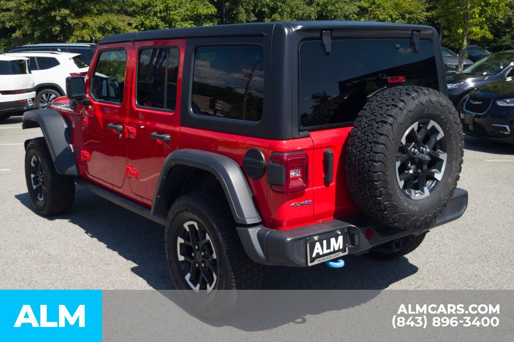 Used 2024 Jeep Wrangler Unlimited Rubicon 4xe AWD/4WD image 9