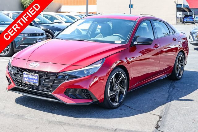 Certified 2023 Hyundai Elantra N Line FWD image 3