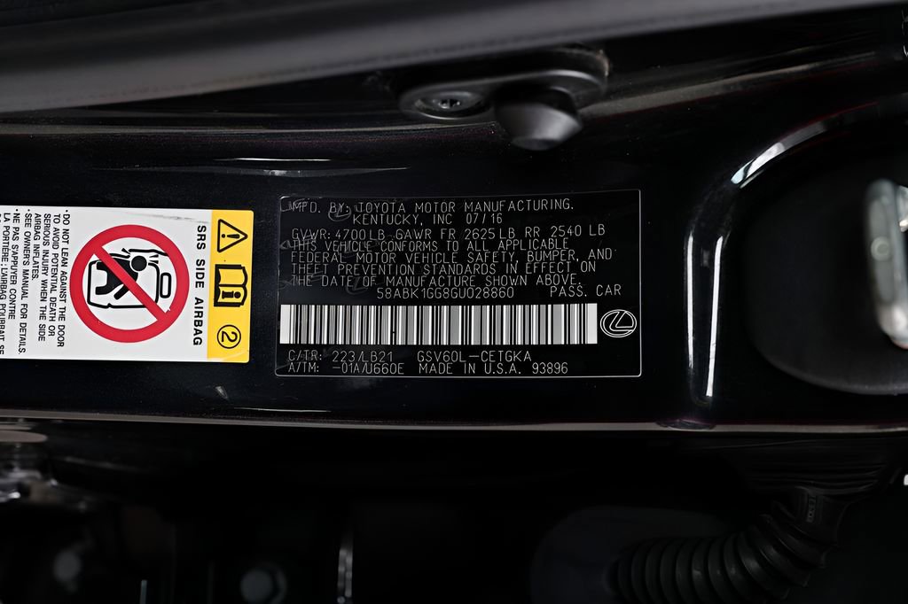 Used 2016 Lexus ES 350 image 80