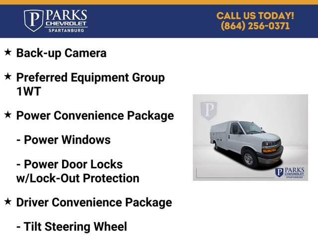 New 2025 Chevrolet Express 3500 w/ Power Convenience Package RWD image 4