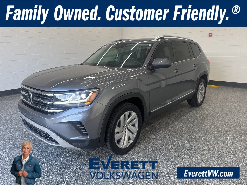 Certified 2021 Volkswagen Atlas SEL