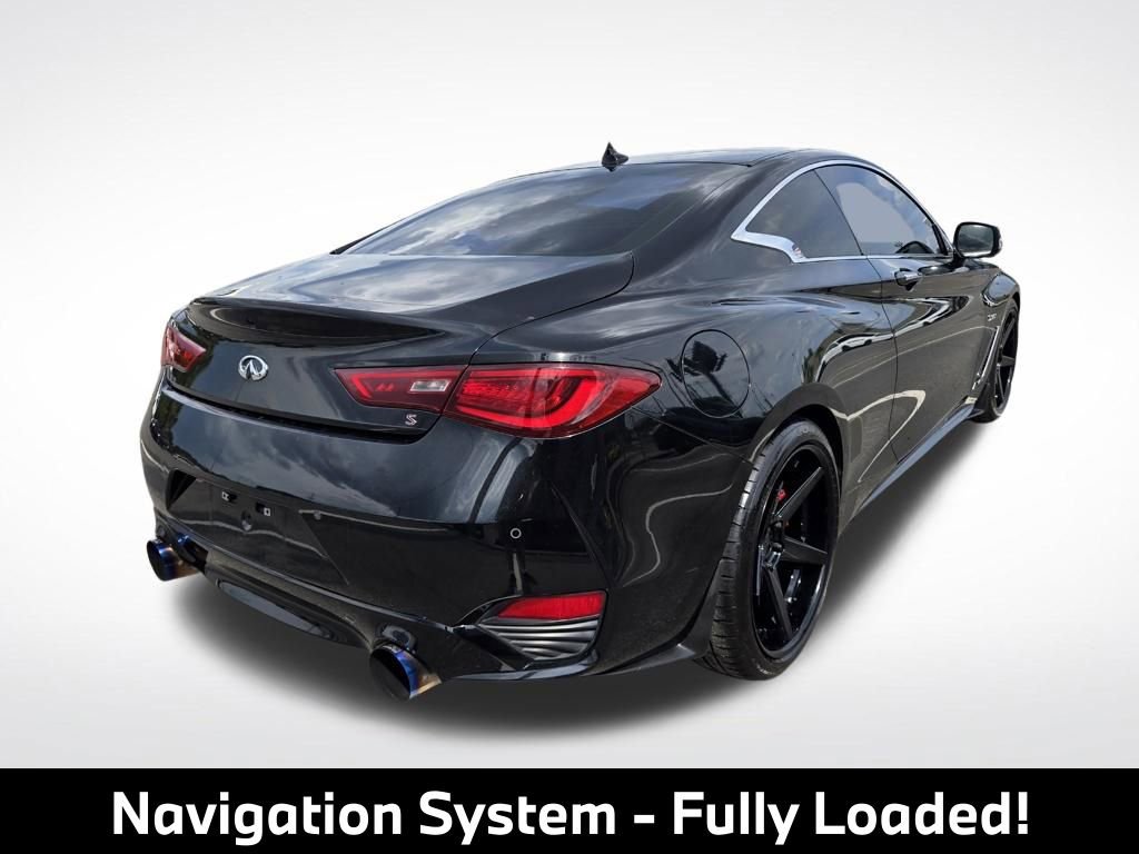 Used 2018 INFINITI Q60 Red Sport 400 w/ Sensory Package 3.0T Sport RWD image 9